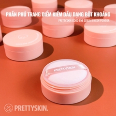 Phấn phủ kiềm dầu dạng bột Pretty Skin Goodbye Sebum Finish Powder - 5g