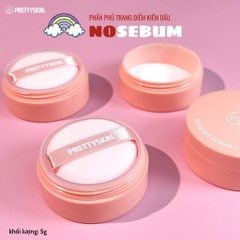 Phấn phủ kiềm dầu dạng bột Pretty Skin Goodbye Sebum Finish Powder - 5g