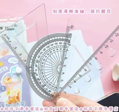 Set bộ 4 thước kẻ hoạt hình cute