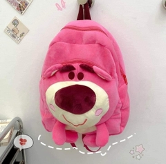 Balo lông mịn gấu dâu Lotso cao cấp (loại to)