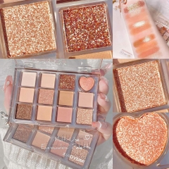 Phấn mắt 12 ô Xiaoyumi Oatmeal