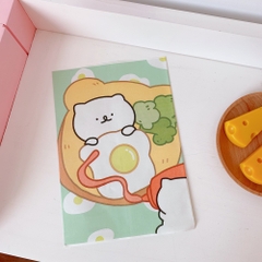 Túi giấy lụa bé gấu nấu ăn (14.5cm x 21cm)