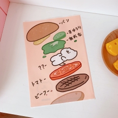 Túi giấy lụa bé gấu nấu ăn (14.5cm x 21cm)