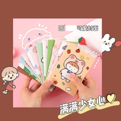 Sổ note mini size A7 (hoạt hình + sổ lò xo)