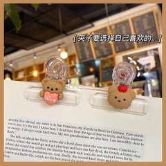 Kẹp giấy đính charm 3D cute