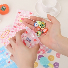 Túi zip nhỏ PVC hoạt hình cute (11cm x 7.4cm)