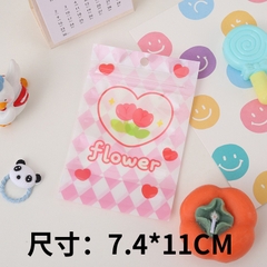 Túi zip nhỏ PVC hoạt hình cute (11cm x 7.4cm)