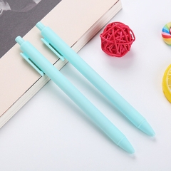Bút bi gel Macaron mực đen màu pastel