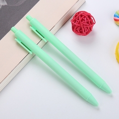 Bút bi gel Macaron mực đen màu pastel