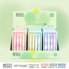 Hộp bút dạ quang Neon Vision 4 màu