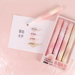 Hộp bút dạ quang Neon Vision 4 màu