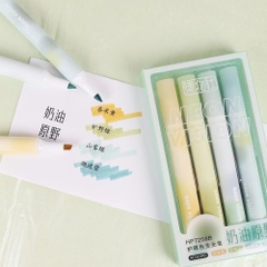 Hộp bút dạ quang Neon Vision 4 màu