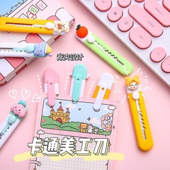 Dao rọc giấy charm 3D hình cute