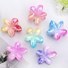 Kẹp tóc hoa sứ size to 8cm nhiều màu