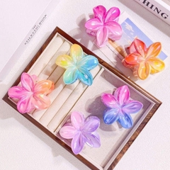 Kẹp tóc hoa sứ size to 8cm nhiều màu
