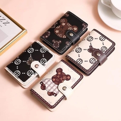 Ví đựng thẻ hình gấu bear nhiều ngăn (20 ngăn)