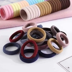 Ống 20 dây cột tóc trơn phong cách Hàn Quốc