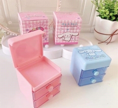 Hộp mini Hello Kitty 2 tầng đa năng đựng trang sức