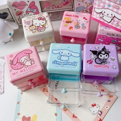 Hộp mini Hello Kitty 2 tầng đa năng đựng trang sức