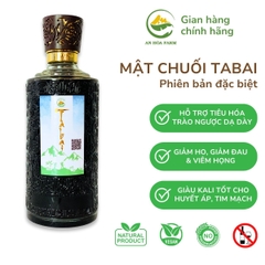 Mật Chuối Tabai hàng quý lên men tự nhiên lâu năm chai 680ml thương hiệu An Hòa Farm