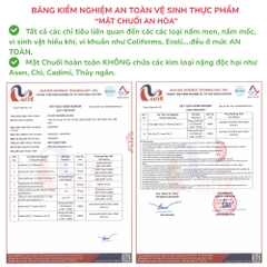 Mật Chuối Tabai hàng quý lên men tự nhiên lâu năm chai 680ml thương hiệu An Hòa Farm