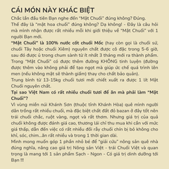 Mật Chuối Tabai hàng quý lên men tự nhiên lâu năm chai 680ml thương hiệu An Hòa Farm