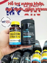 BỘ COMBO CHĂM SÓC TOÀN DIỆN- CHẮC KHỎE XƯƠNG, SÁNG TRÍ, NGỦ NGON, TĂNG ĐỀ KHÁNG