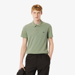 Polo Lacoste Regular Fit Cotton Blend - Sage green