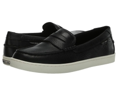 Loafer Cole Haan Nantucket Penny - Black Pebbled Leather/Ivory