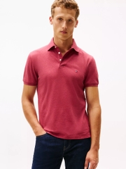 Polo Tommy Hilfiger Slim Fit Stretch Pique - Red Heather