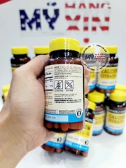 Viên uống MASON NATURAL CALCIUM CITRATE + D3 Hỗ Trợ Xương Chắc Khỏe Hộp 60 viên