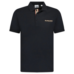 Polo-Shirt Burberry 'Hartford' Embroidery Logo Signature Stripe