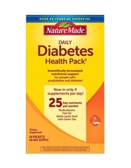 Điều Hòa Tiểu Đường Nature Made Diabetes Health Pack - 60 Gói