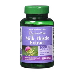 Bổ gan Milk Thistle Extract Puritan’s Pride 1000 mg - 180 viên