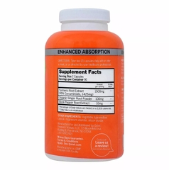 Viên uống tinh chất nghệ cao cấp Qunol Turmeric 1500mg của Mỹ - 220 viên