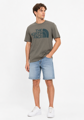 Thun North Face rêu chữ đen