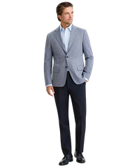 CK Men's Slim-Fit Blazer Color:Light Blue
