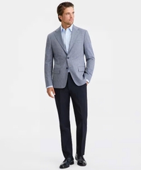 CK Men's Slim-Fit Blazer Color:Light Blue