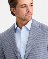 CK Men's Slim-Fit Blazer Color:Light Blue