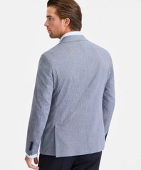 CK Men's Slim-Fit Blazer Color:Light Blue