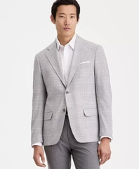 CK Men's Slim-Fit Blazer Color:Light Grey