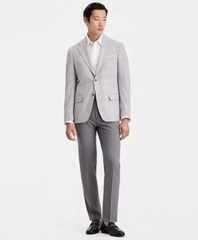 CK Men's Slim-Fit Blazer Color:Light Grey