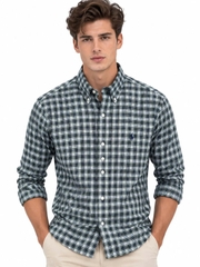 Sơ mi dài tay ralph lauren blue green