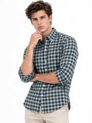 Sơ mi dài tay ralph lauren blue green