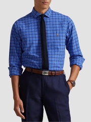 Sơ mi dài tay polo ralph blue multi