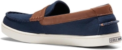 Loafer Cole Haan Nantucket Penny Txt - Navy Blazer Canvas/British Tan/Ivory