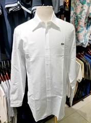 Sơ mi dài tay Lacoste - White
