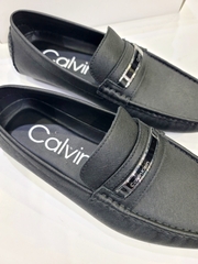 Giầy Loafer Calvin Klein - Black - Khóa bóng