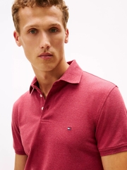 Polo Tommy Hilfiger Slim Fit Stretch Pique - Red Heather