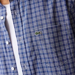 Sơ mi nam Lacoste Caro xanh biển